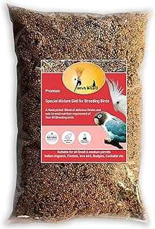 Bird Food for Budgies, Mix Seeds (450 Grams) All Life Stages